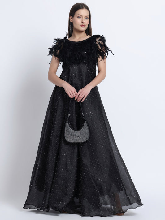 Feathered Noir Grace