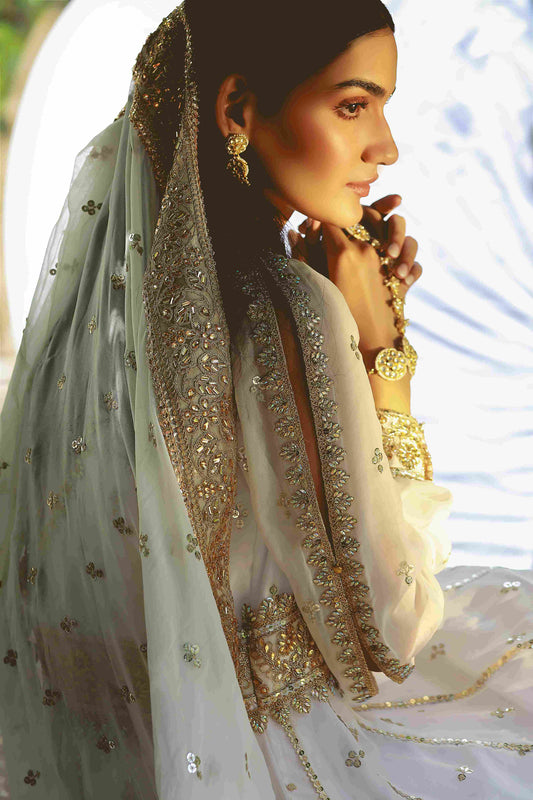 Amber Golden Grace Anarkali set