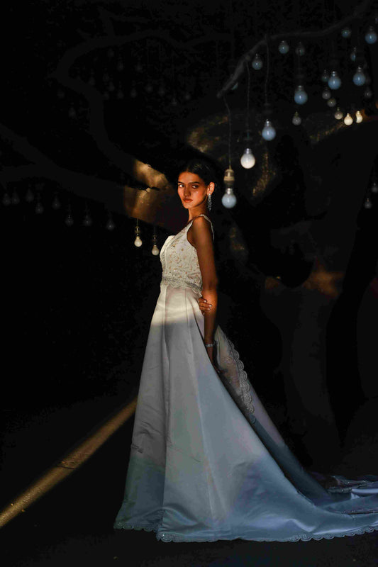 Ivory Dream Gown – Timeless Elegance in White