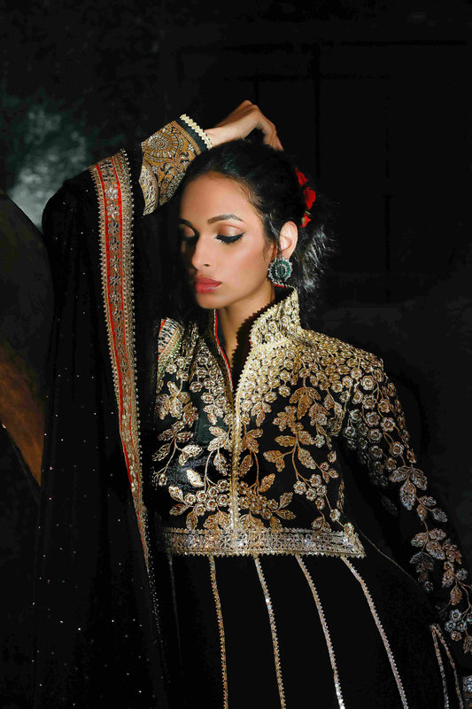 Musk Midnight Majesty Anarkali Set
