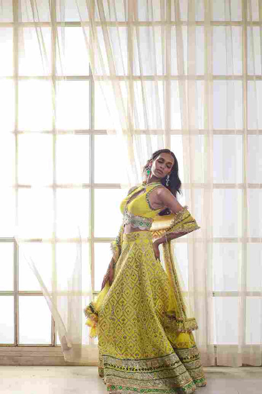 Amber Lemon Luxe (Lehenga)