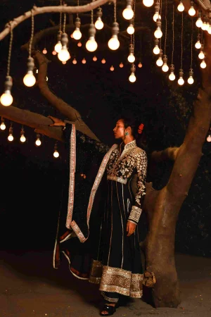 Musk Midnight Majesty Anarkali Set