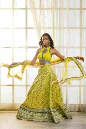 Amber Lemon Luxe (Lehenga)